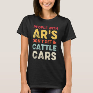 Camiseta Pessoas sarcásticas com ar's não chegam em gado