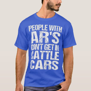 Camiseta Pessoas Sarcásticas Engraçadas com ARs Não Entram