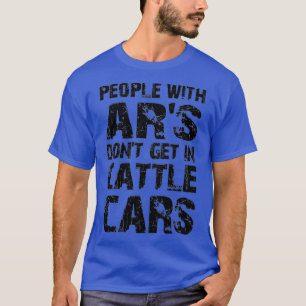 Camiseta Pessoas Sarcásticas Engraçadas com ARs Não Entram 