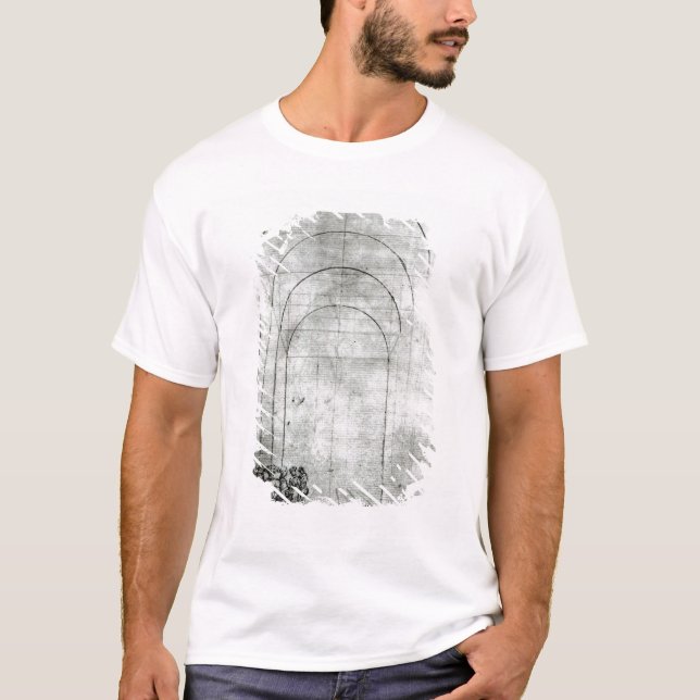 Camiseta Pessoas sob um arco (Frente)