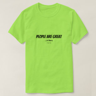 Camiseta Pessoas.. - Um MisterP Shirt