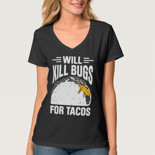 Camiseta Pest Control For Exterminator Pest Control Technic (Frente)