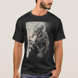 Camiseta Peste Doutor com pequeno Gótico de Bird Scarge Gru