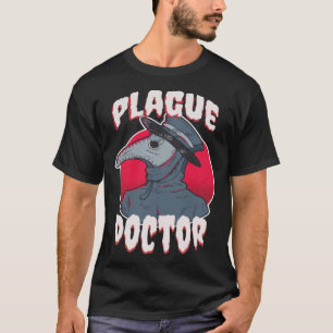 Camiseta Peste Doutor Quarantine Halloween Costume Men Wat