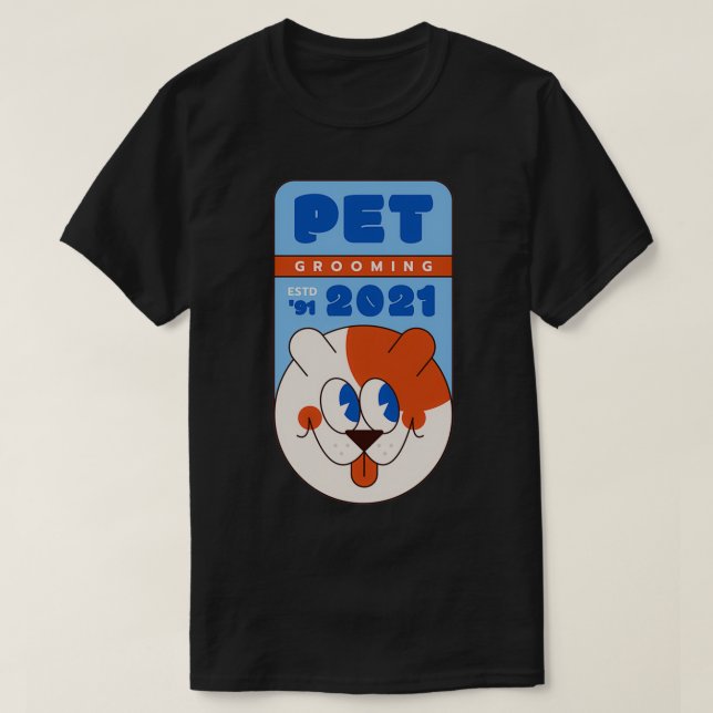 Camiseta PET 2021 engraçado para amantes de cães (Frente do Design)
