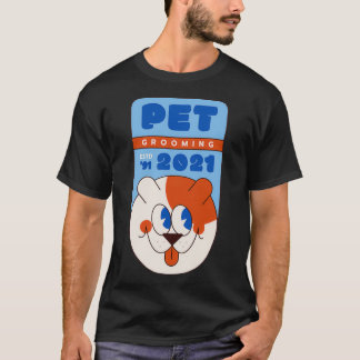Camiseta PET 2021 engraçado para amantes de cães