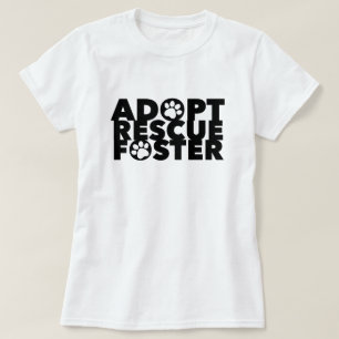 Camiseta Pet Adotar Foster De Emergência