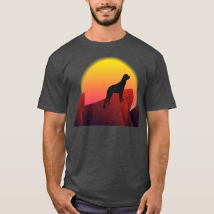 Camiseta Pet Animais Rottweiler com Presente de Cão