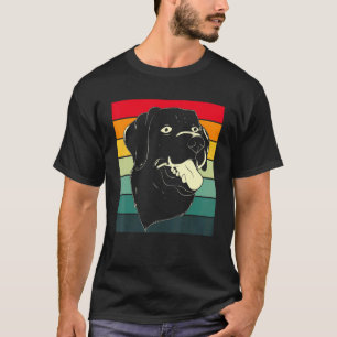 Camiseta Pet Animal Dog Proprietário do Labrador Negro