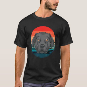 Camiseta Pet Animal Dog Proprietário do Labrador Negro L