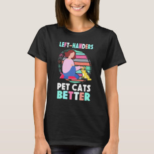 Camiseta Pet Cats Mais Orgulhosos Da Esquerda Da Lef