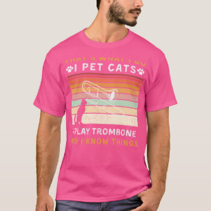 Camiseta Pet Cats, Toco Trombone, e Sei Coisas Divertidas