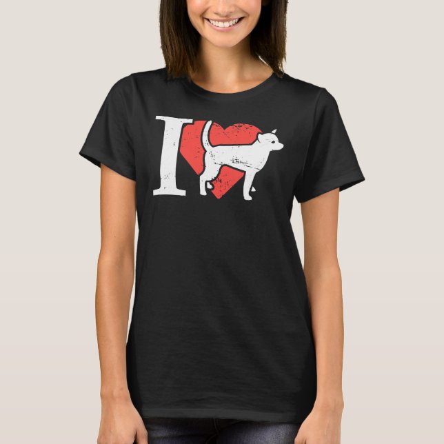 Camiseta Pet Chihuahua Dog Pixel (Frente)