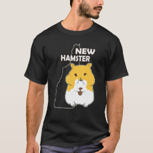 Camiseta Pet de Hamster com Piada de Choque em Hampshire
