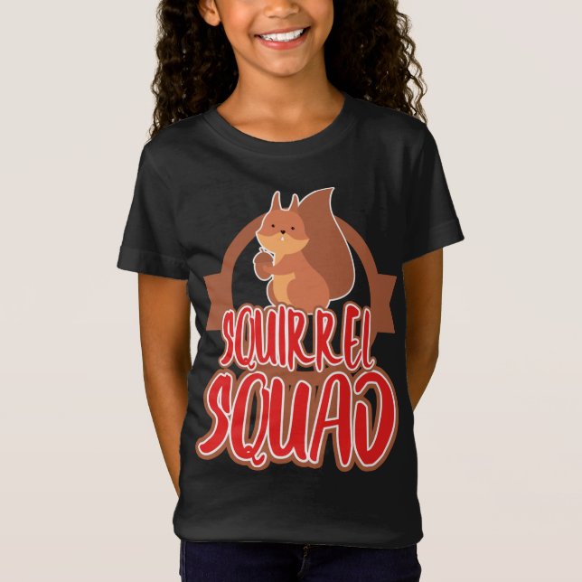 Camiseta Pet de Natal Engraçado com Esquilo (Frente)