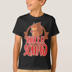 Camiseta Pet de Natal Engraçado com Esquilo