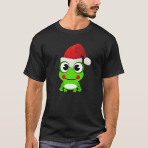 Camiseta Pet de Papai Noel, Sapo, bonitinho, fez natal, mul
