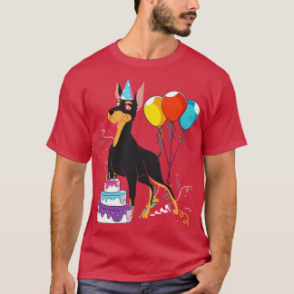 Camiseta Pet Dog Festa de aniversário Cão Cão Cão Cão Cão C