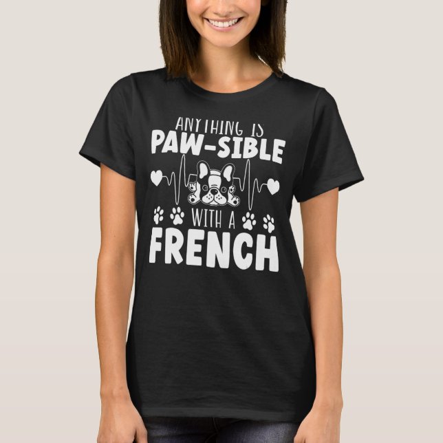 Camiseta Pet Frenchie Dog Breeder French Buldog (Frente)