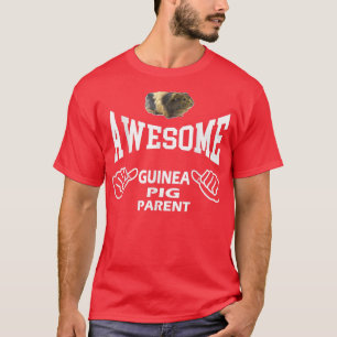 Camiseta Pet Guiné Pig Ideia Guiné Porco Mãe Pai