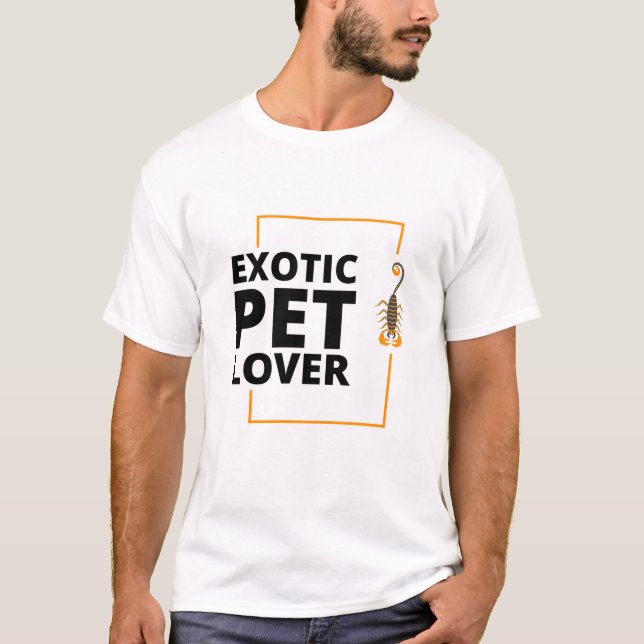 Camiseta Pet Lover Exótico (Frente)