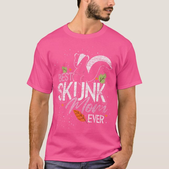 Camiseta Pet Mãe Animal Skunk (Frente)
