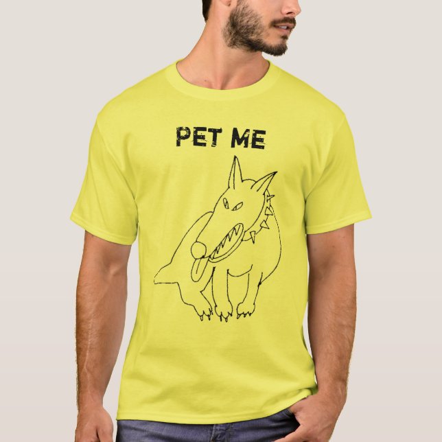 Camiseta Pet me (Frente)