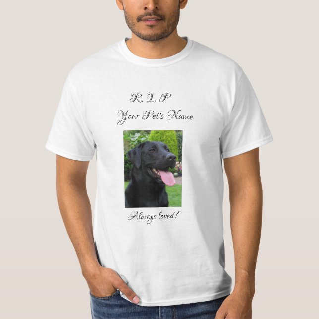 Camiseta Pet Memorial (Frente)