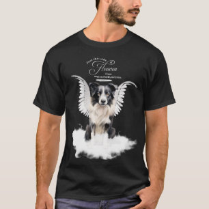 Camiseta Pet Memorial Border Collie Dog Personalizado
