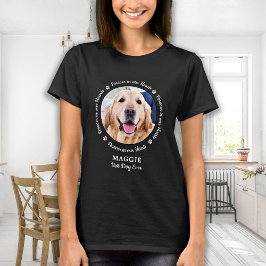 Camiseta Pet Memorial Pet Perde Guarda Foto Personalizada d
