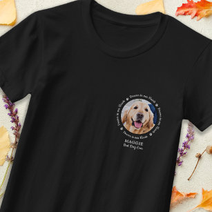 Camiseta Pet Memorial Pet Perde Presente Foto Personalizada