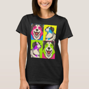 Camiseta Pet Owner Animal Dog Shepherd Pop australiano
