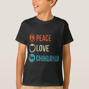 Camiseta Pet Owner, dono do Pet, Chihuahua Dog, Paz