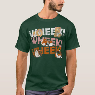 Camiseta Pet Owner Wheek Rodent Funny Amante de os animais