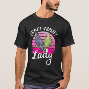 Camiseta Pet Owner Wo, Proprietária de Pet Bugerigar Lady B