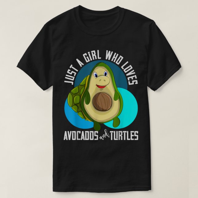 Camiseta Pet Owner Women Just A Girl Who Loves Avocados And (Frente do Design)