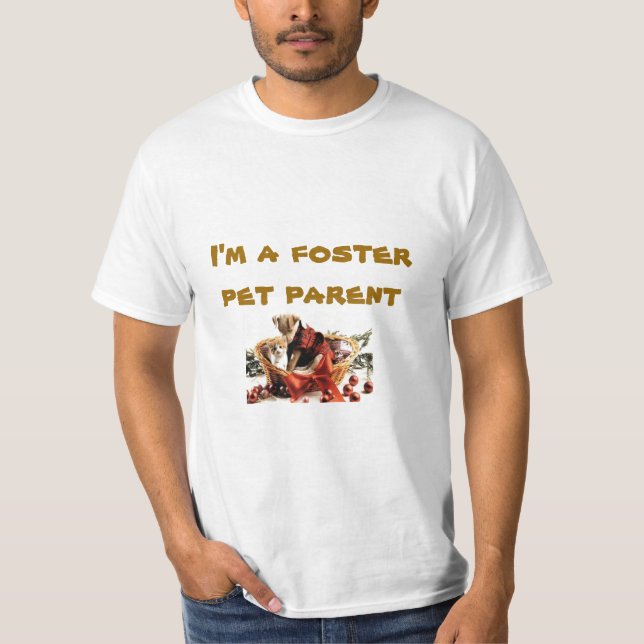 Camiseta Pet Parente de Pet de Foster (Frente)