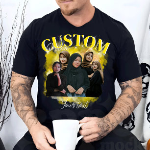 Camiseta Pet Personalizado, Pet Bootleg Gráfico Retroativo 