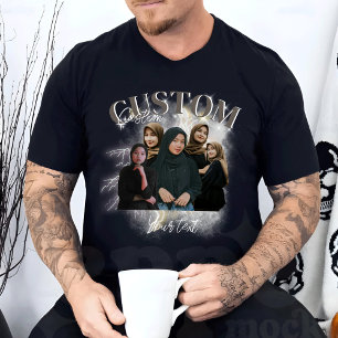 Camiseta Pet Personalizado, Pet Bootleg Gráfico Retroativo 