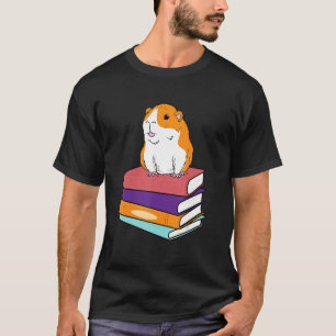 Camiseta Pet Pet Leitura Pet Do Livro Da Guiné