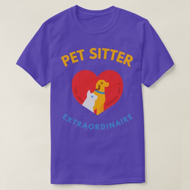 Camiseta Pet Pet Sitting (Frente do Design)