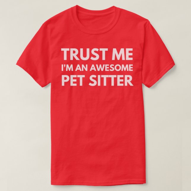 Camiseta Pet Pet Sitting 2 (Frente do Design)