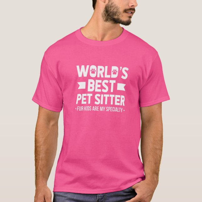 Camiseta Pet Pet Sitting Dog Gato (Frente)