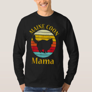 Camiseta Pet Proprietário do Gato de Maine Coon