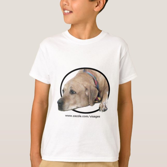 Camiseta Pet Ridgeback Dog Picture (Frente)
