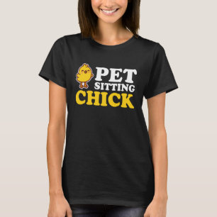 Camiseta Pet Sentado Pintinho