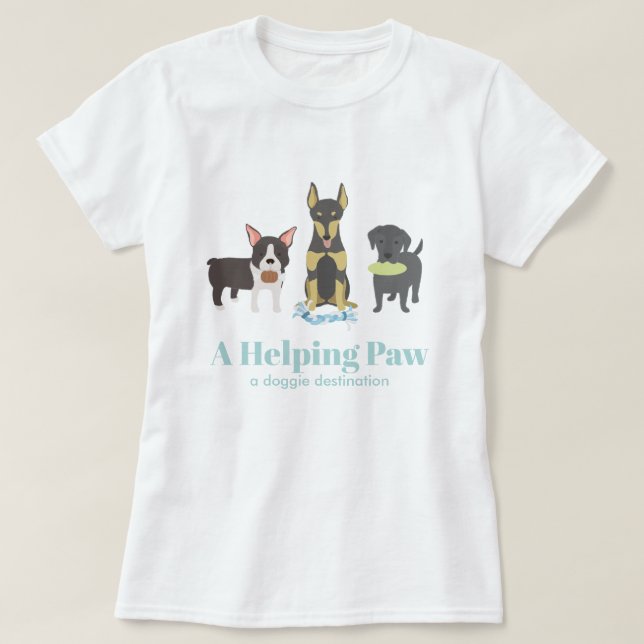 Camiseta Pet Sitter Business (Frente do Design)