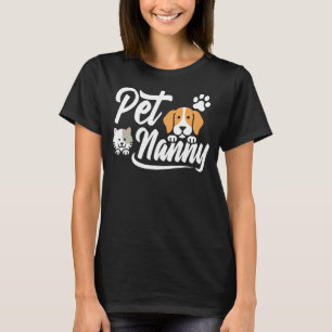 Camiseta Pet Sitting Watcher Pet Sitter Pet Nanny Engraçado