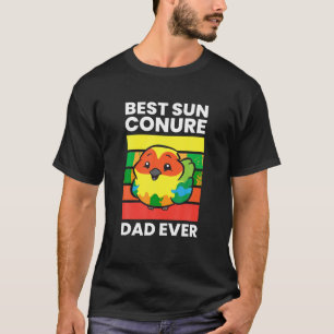 Camiseta Pet Sun Conure Melhor Pai Sun Conure Nunca