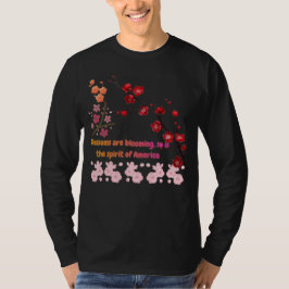 Camiseta Pétalas em Harmonia Rosa